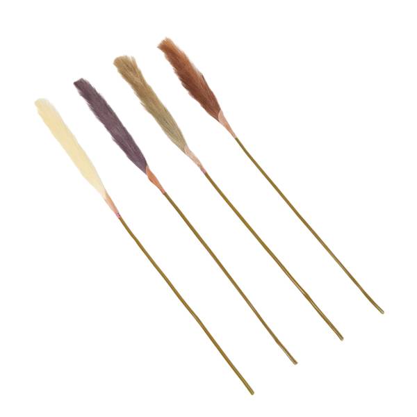 Kunstzweige Pampasgras 4er-Set Polypropylen - 78 x 78 x 78 cm