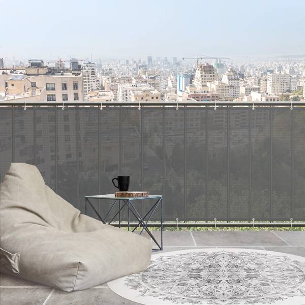 Balkon Sichtschutz Cinzento 250 x 90 cm