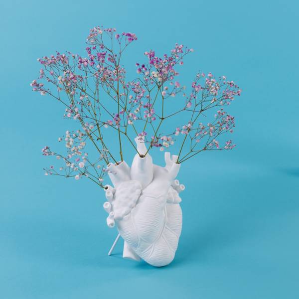 VASO IN PORCELLANA LOVE IN BLOOM 09920 S Porzellan - 25 x 25 x 9 cm