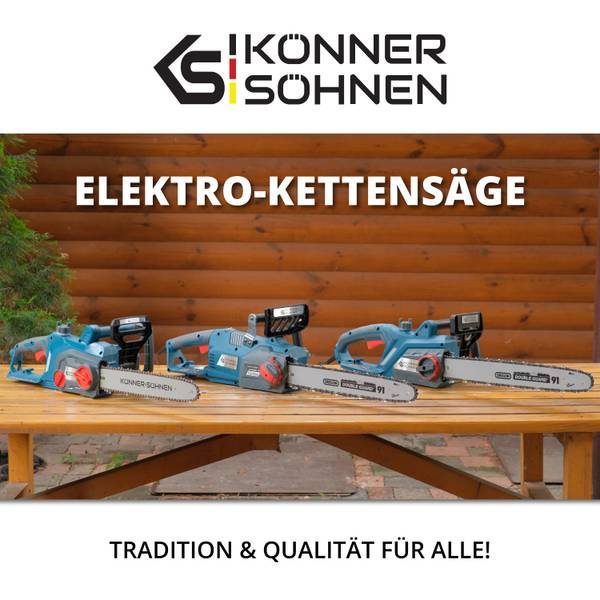 Elektro-Kettensäge KS CS1800-14 Blau - Kunststoff - 29 x 20 x 50 cm