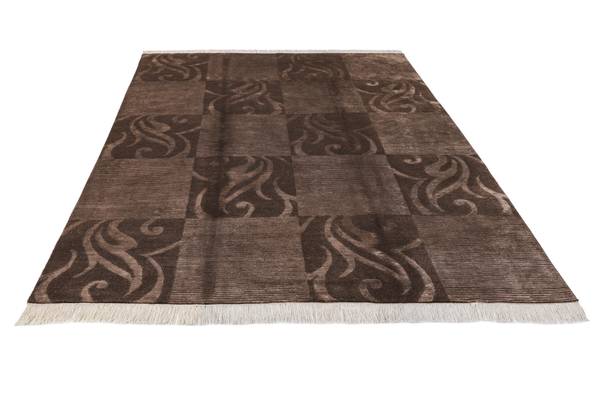 Tapis Darya XXXVIII Marron - Laine - 173 x 1 x 244 cm