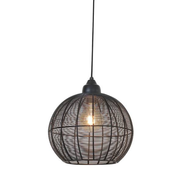 Suspension Milla Noir - Acier - 36 x 38 x 36 cm
