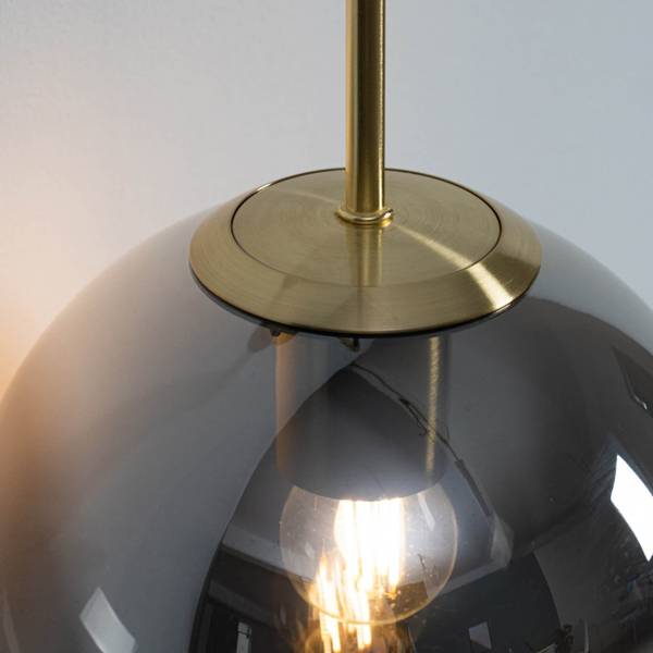 Wandleuchte Claudia Gold - Metall - 15 x 48 x 20 cm