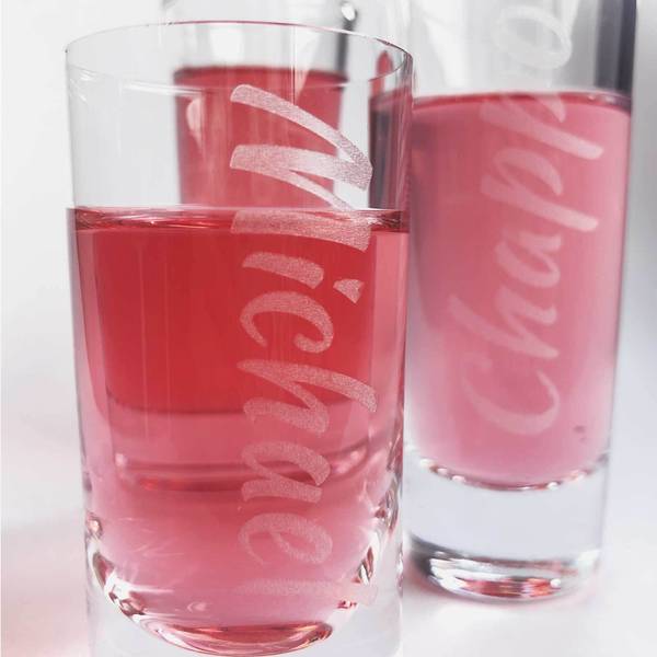 Stamper Schnaps-Ensemble 6er Set Glas - 4 x 9 x 4 cm