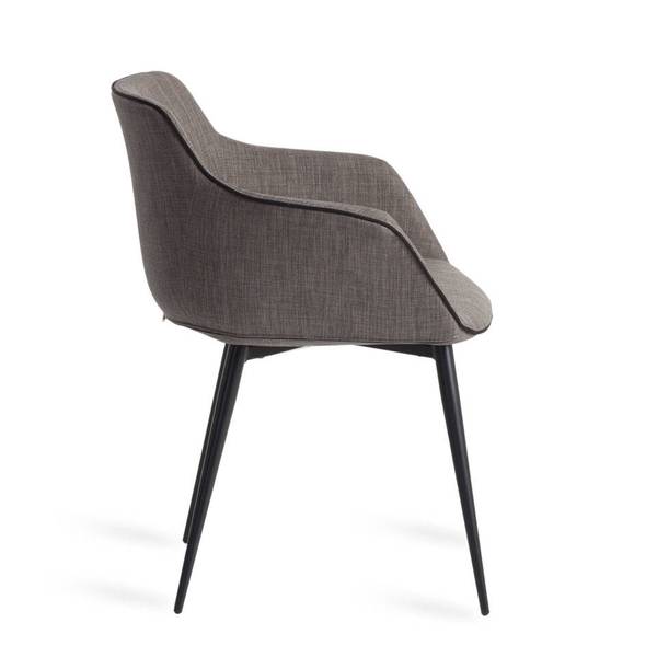 Stuhl 4005 Grau - Mischgewebe - Strukturstoff - Flachgewebe - Webstoff - 60 x 77 x 59 cm