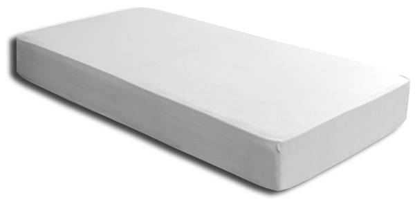 Bettlaken weiß 140-160x220 cm Heavy Weiß - Jersey - 140 x 4 x 220 cm
