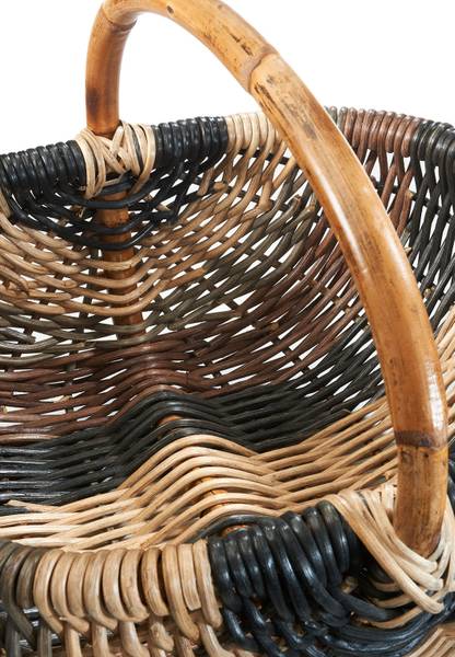 Aufbewahrungskorb WICKMULTCO HB Braun - Rattan - 41 x 38 x 49 cm