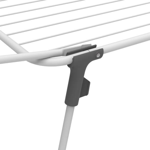 Droogrek Space wit - roestvrij staal - 53 x 88 x 218 cm