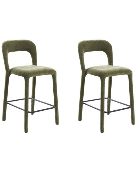 Hocker LAKEVILLE 2-tlg Grün