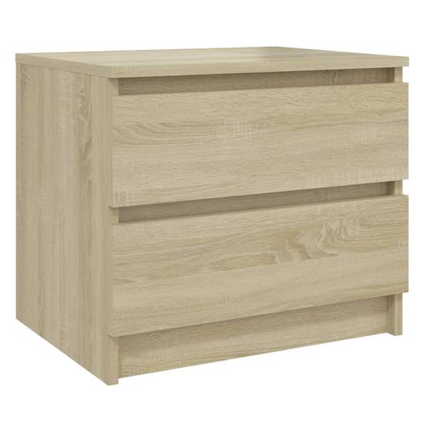 Nachttische 2er Set W468 Braun - Holzwerkstoff - 50 x 44 x 39 cm