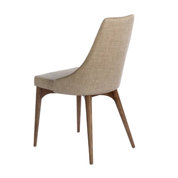Stuhl 4032 Beige - Braun - Mischgewebe - Strukturstoff - Flachgewebe - Webstoff - 50 x 91 x 60 cm