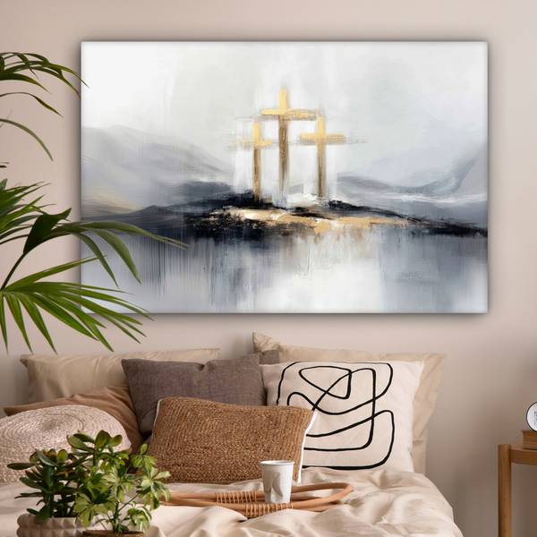 TABLEAU SUR TOILE Spirituel 140 x 90 cm
