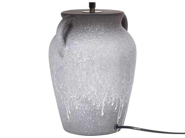 Tischlampen AGEFET Beige - Grau - Keramik - 35 x 49 x 35 cm