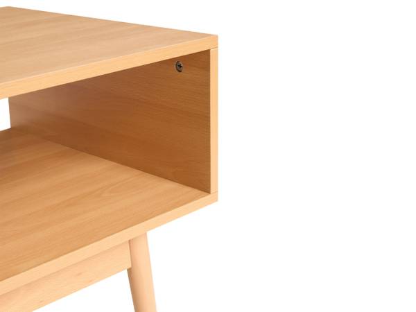 Schuhschrank BOURKE Braun - Holzwerkstoff - 110 x 43 x 46 cm
