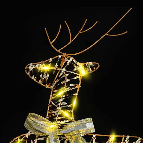 Weihnachtsrentier 4-tlg 3399384 Gold - Anzahl Teile im Set: 4