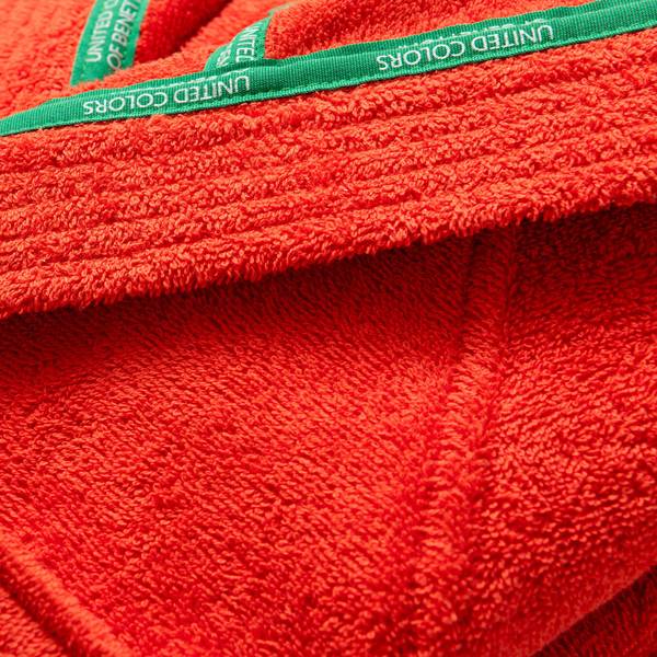 Bademantel BE203 Rot - Naturfaser - 11 x 20 x 11 cm