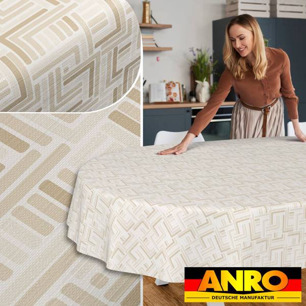 Wachstuchtischdecke Geometrie Moderna Tiefe: 200 cm