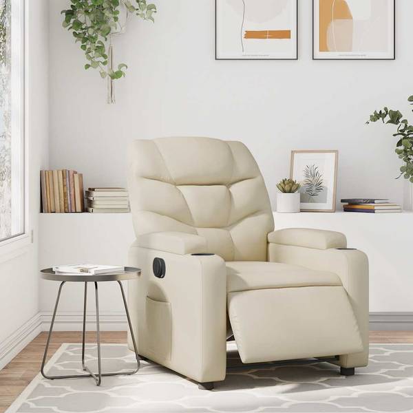 Relaxsessel 3032274-1 Creme - Weiß