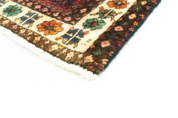 Handgeknüpft Kurzflorteppiche Rot - Wolle - 95 x 1 x 154 cm