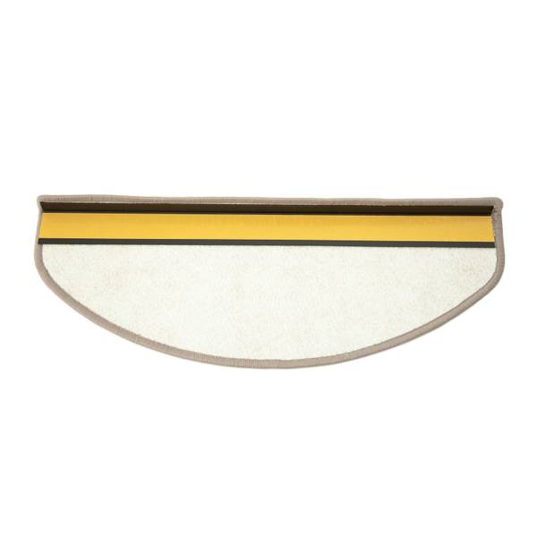 Stufenmatte Baleno Beige - Polypropylen - 24 x 1 x 65 cm
