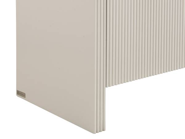 Sideboard MIRENALO Beige - Holz teilmassiv - 180 x 75 x 40 cm