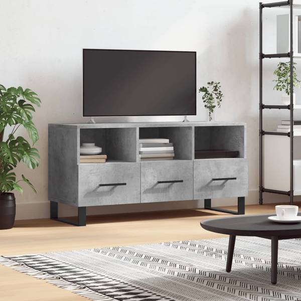 TV-Schrank 3030506 Grau - Eisen - 102 x 50 x 36 cm