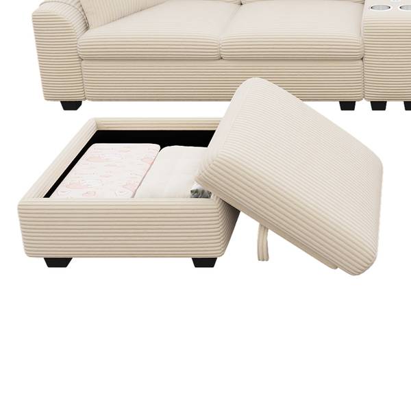 Canapé d’angle UL919505 Ⅵ Beige