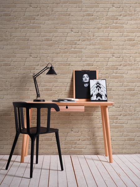Vliestapete 3106 Stein Optik Struktur Beige
