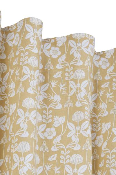 De Mina Vorhang 2er-pack Braun - Textil - 140 x 1 x 280 cm