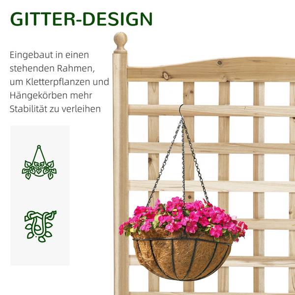 Pflanzkasten mit Rankgitter BB5428 kaufen | home24
