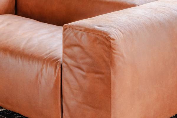 Sessel MIA Braun - Webstoff - Polypropylen - Vinyl - 192 x 72 x 120 cm