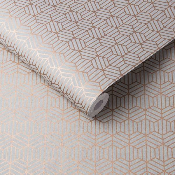Vliestapete Echo Grau - Fleece - 52 x 1005 x 2 cm
