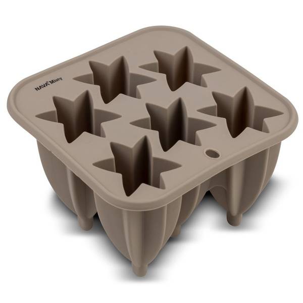 Eisformen 7-teilig 10-111-086 Beige - Silikon - 15 x 10 x 15 cm