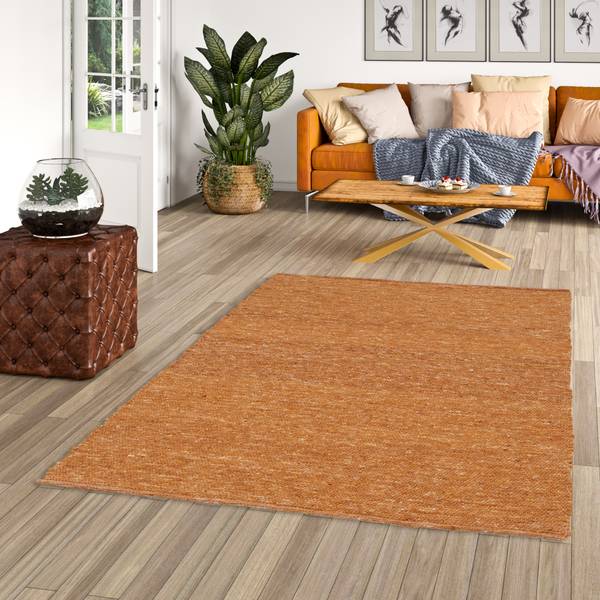 Naturteppich Yukon Safrangelb - 190 x 290 cm