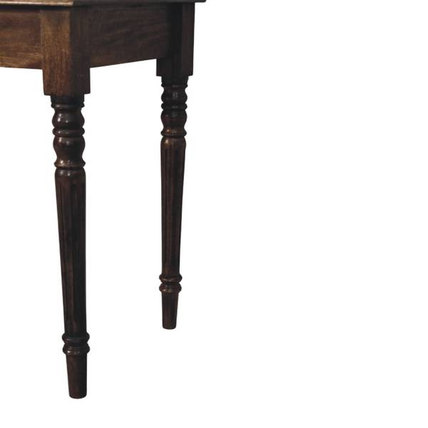 Bureau Arcadia bruin - mango - 80 x 80 x 45 cm