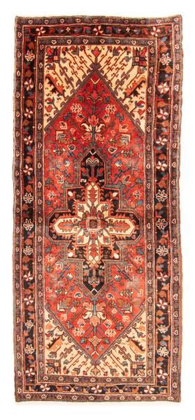 Orientteppich Läufer Nomadic Rot - Wolle - 112 x 1 x 258 cm