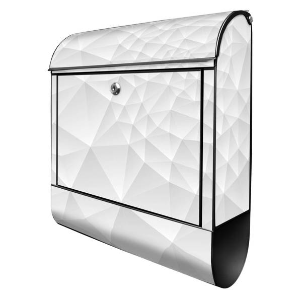Briefkasten Stahl Nautilus Schwarz - Stahl - 38 x 46 x 13 cm