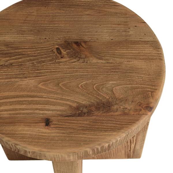 Sofaende ANDRIAN Braun - Holz teilmassiv - 40 x 45 x 40 cm