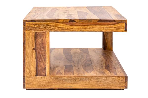 Couchtisch GIANT Braun - Sheesham - 60 x 40 x 60 cm