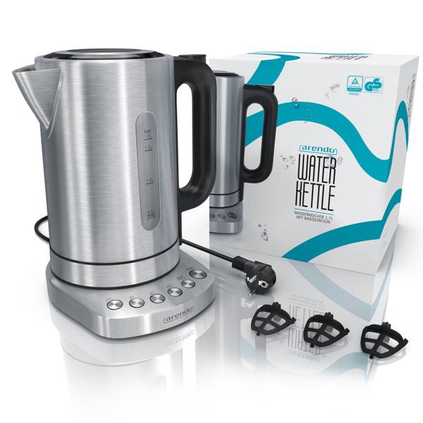 Wasserkocher GE-2188 Silber - Metall - 26 x 20 x 22 cm