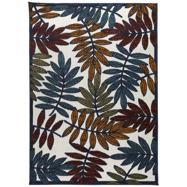 Outdoorteppich AUTUMN FOREST Kunststoff - 120 x 1 x 170 cm