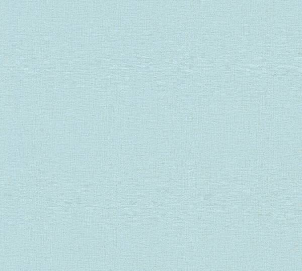 Vliestapete Silent Canvas Blau - Gold