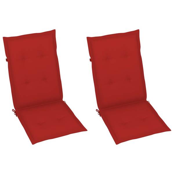 Schaukelstuhl 3006641 3064215 Rot - Akazie - 57 x 117 x 100 cm