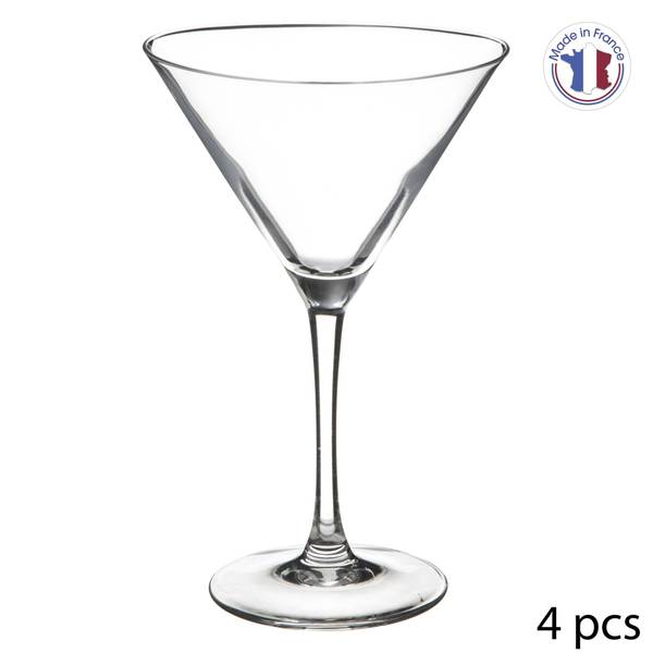 Verres à cocktail, 4 pièces, 300 ml Verre - 12 x 19 x 12 cm