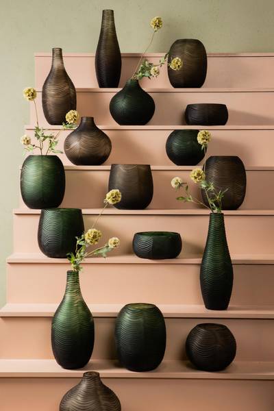 Vase ELICHI Braun