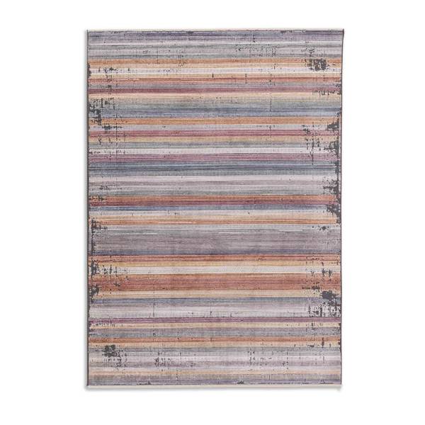 Kurzflorteppich Calea Streifen 80 x 150 cm