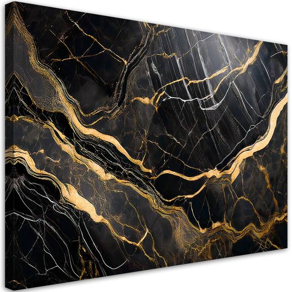 Canvas schilderij Marmer 60 x 40 cm