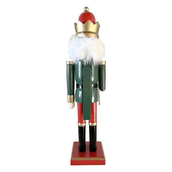 Weihnachtsnussknacker Arjuna Rot - Naturfaser - 10 x 35 x 8 cm