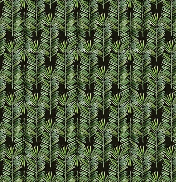 Tapete palmblätter Grün - Papier - 260 x 270 x 1350 cm