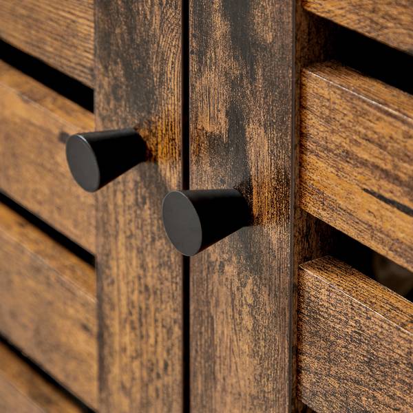 Waschbeckenunterschränke Hanis Braun - Kunststoff - 39 x 20 x 70 cm